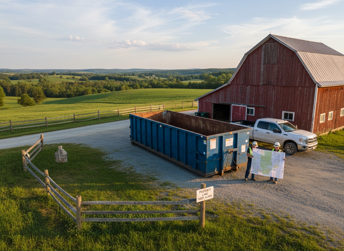 Bedford County Rules for Placing a Rolloff on Rural Property