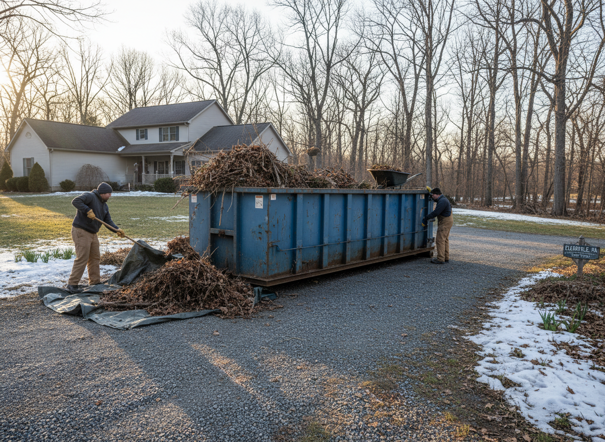 Rolloff Dumpster Rentals Clearville PA for Post-Winter Yard Cleanup